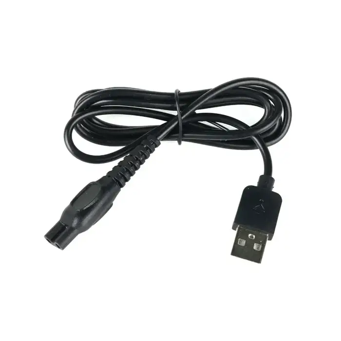 Cordon d'alimentation pour rasoir électrique, prise USB, adaptateur électrique, câble de chargement 