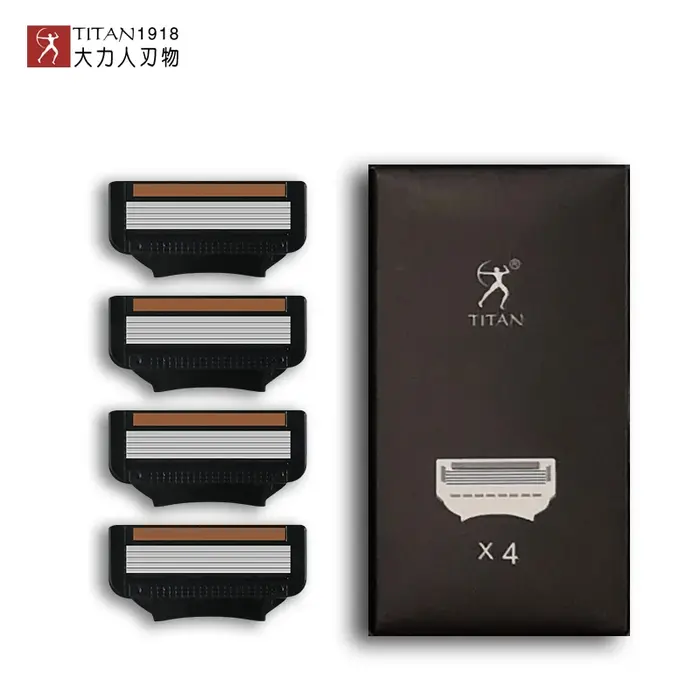 Rasoir Titan à 5 Lames, Rasoir pour Hommes, Produits de Rasage pour Hommes