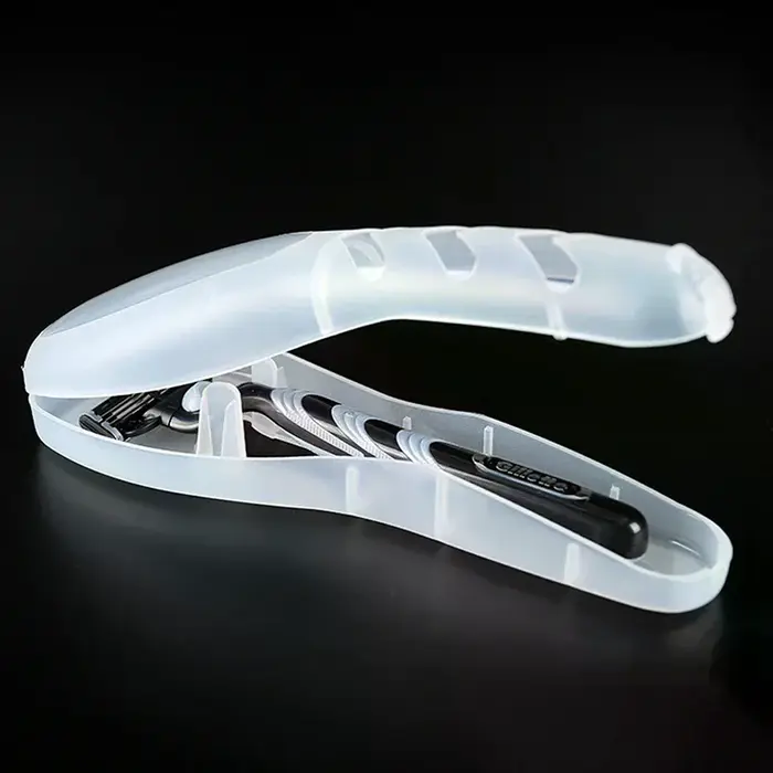 Boîte de rangement pour rasoir Portable pour hommes