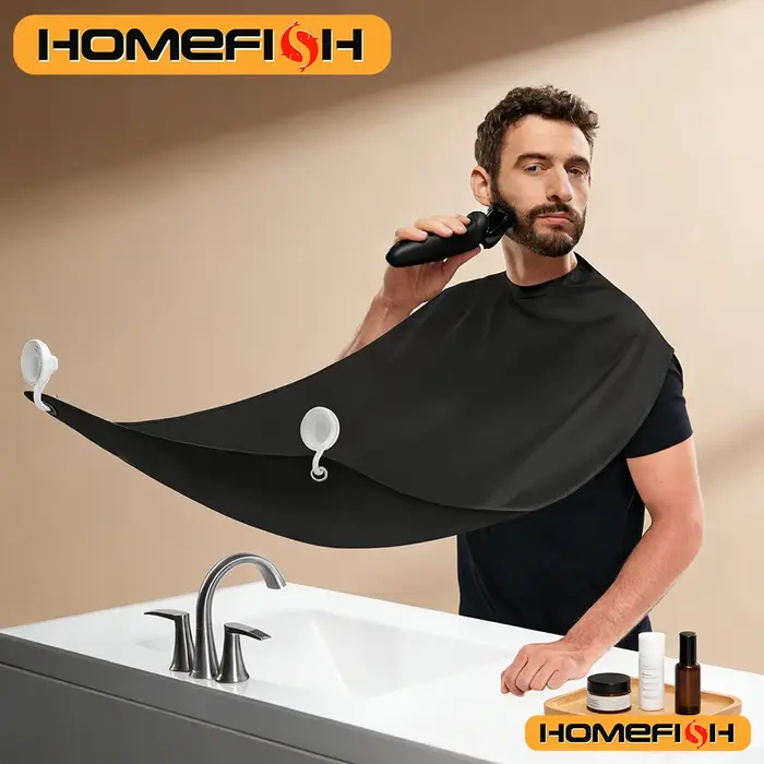 Bavette de rasage pour homme - Cape de protection
