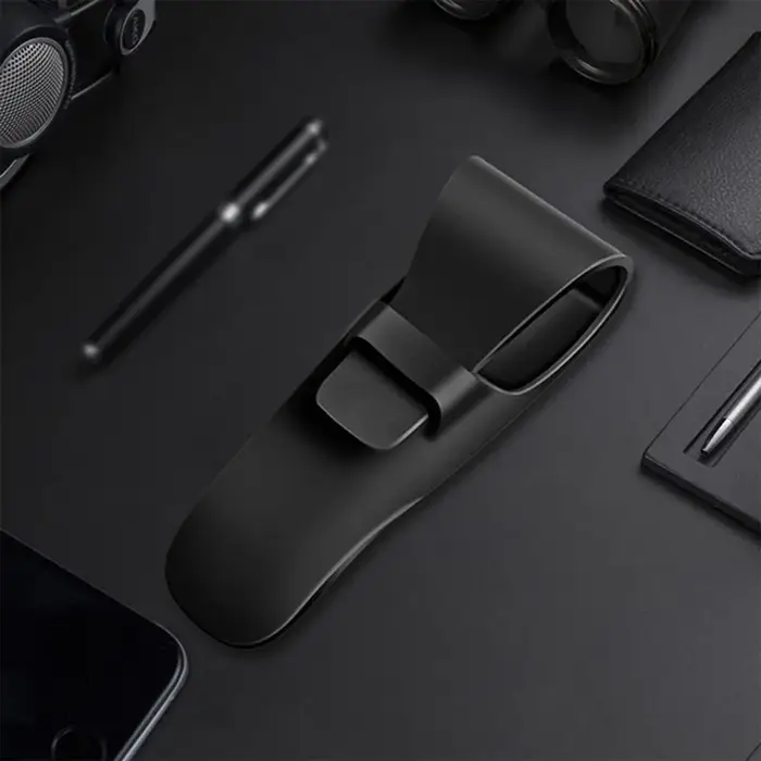 Étuis pour rasoir adaptés à la valise Portable en Silicone noir de haute qualité