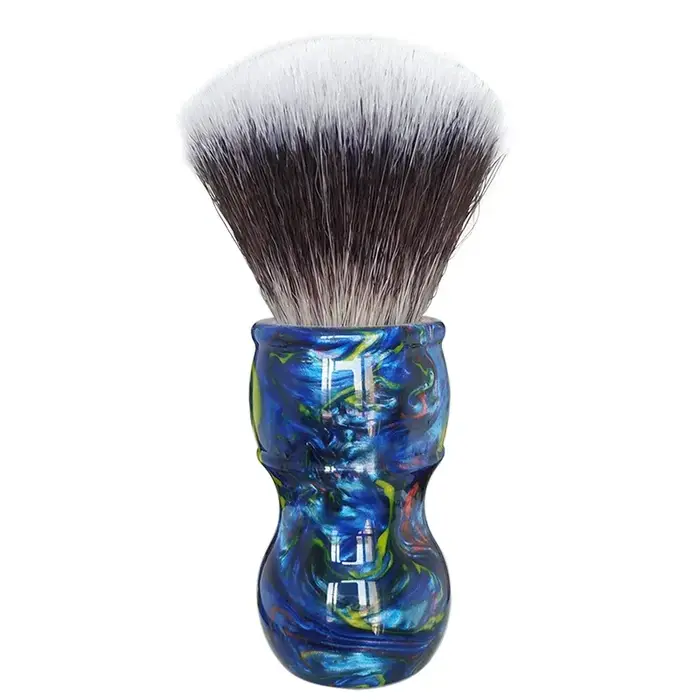 Dscosmetic Blue Galla.com G7-Brosse de rasage à cheveux synthétiques