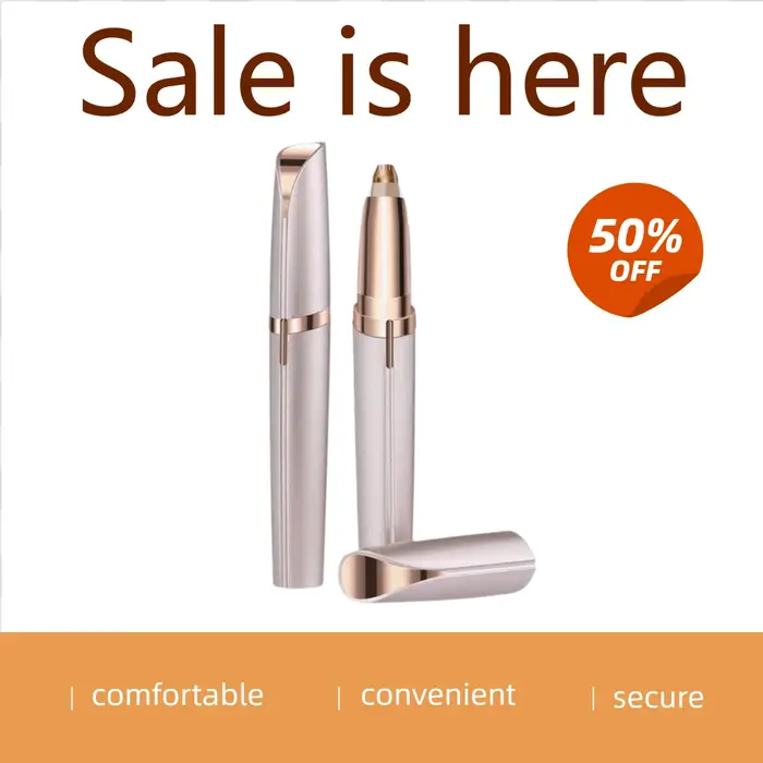 Tondeuse à sourcils, rasoir facial portable
