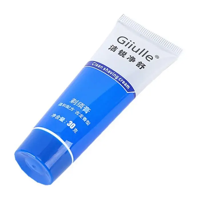1pc crème à raser pour hommes pour toute la peau mousse à raser adoucir la barbe réduire l'attrito 3