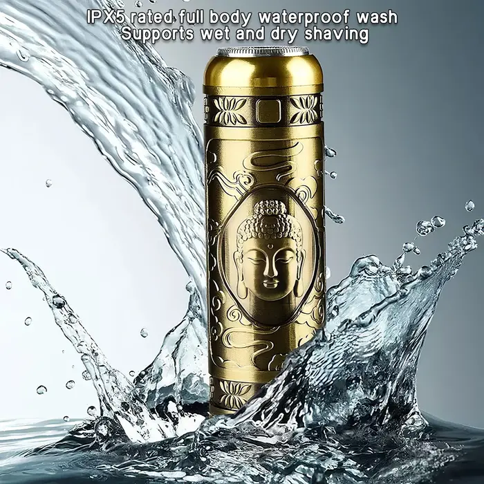 Tondeuse à barbe électrique étanche, rasoir Portable pour hommes, expérience de rasage Non irritante, adapté à la maison et aux voyages