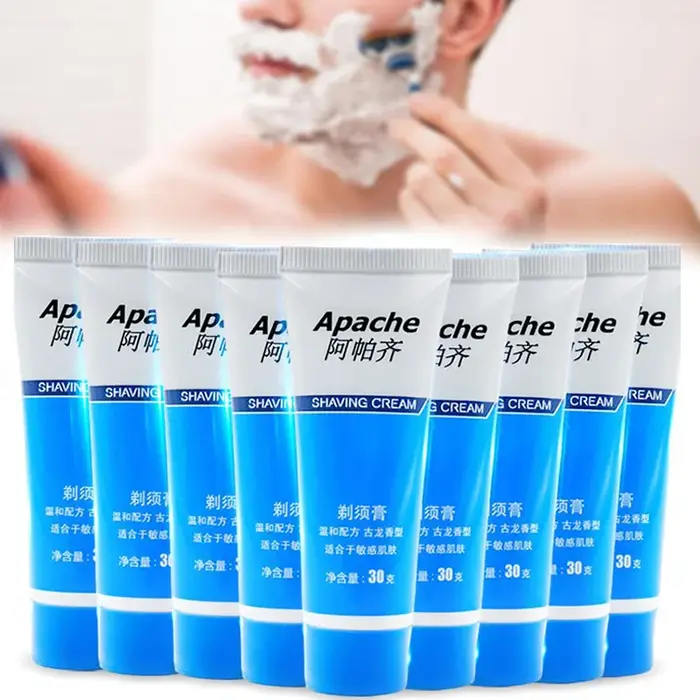 Crème à raser moussante pour hommes
