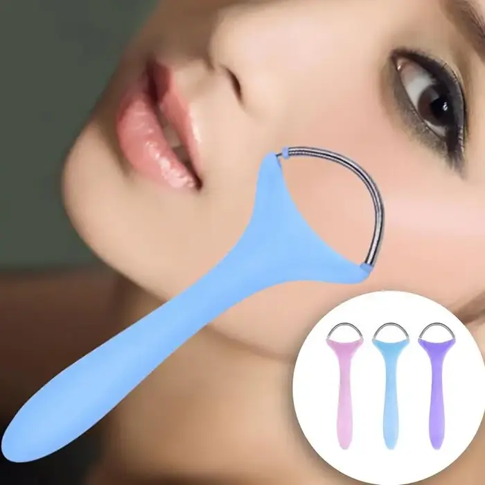 Épilateur Facial outil d'épilateur de menton à ressort