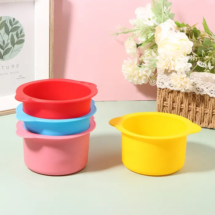 Chauffe-cire épaississement résistant à la chaleur bols en Silicone épilation cire remplacement Pot