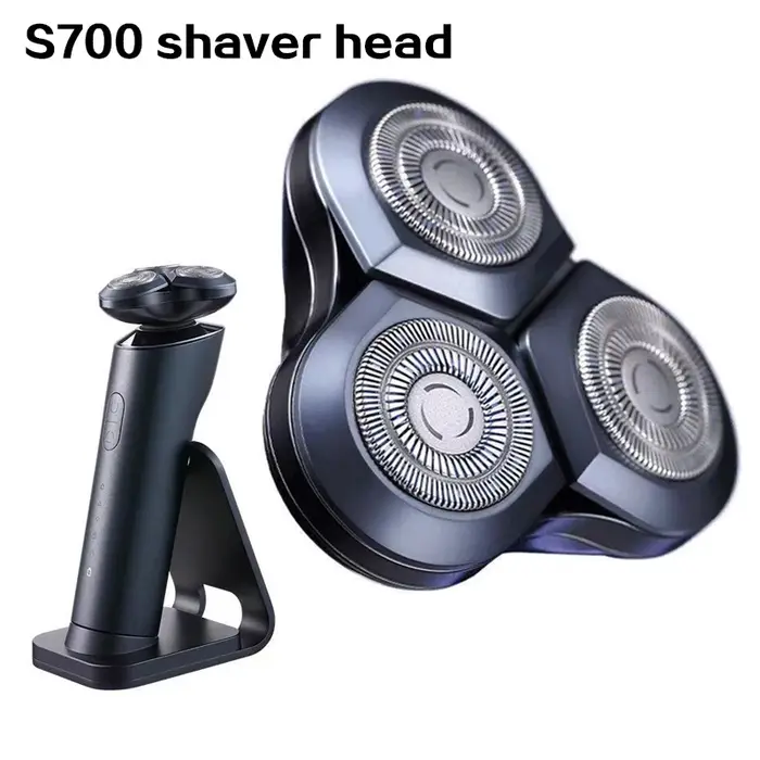 Tête de lame de rasoir de rechange adaptée à la Machine tondeuse à barbe électrique sèche et humide Xiaomi Mijia S700