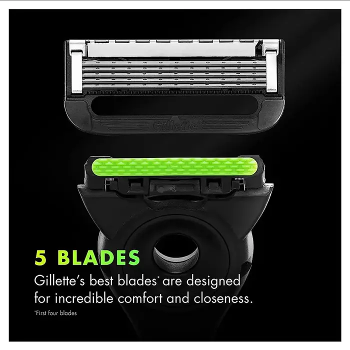 Gillette Labs Recharges de lames de rasoir pour hommes compatibles avec les poignées de rasoirs