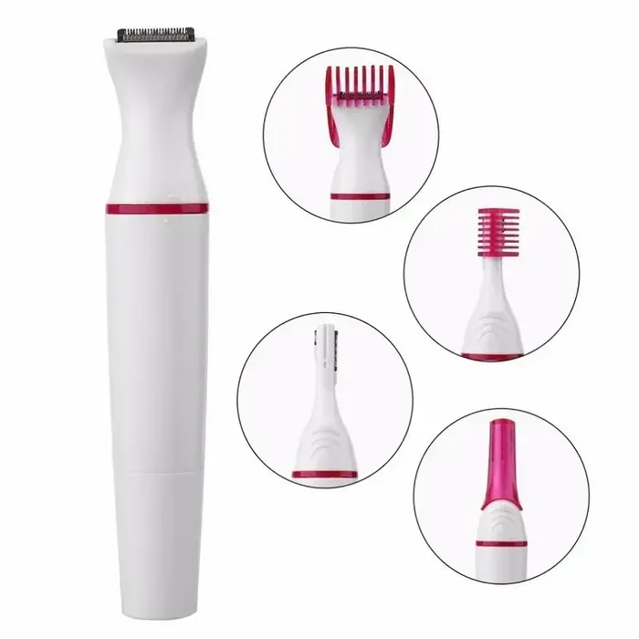 5 en 1 ensemble femmes épilateur femme rasoir de sourcils dame