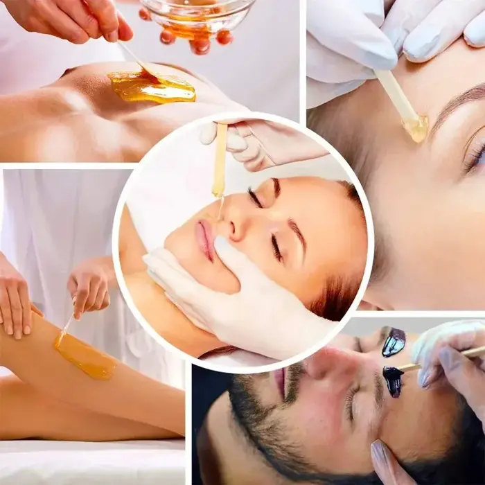 100/200 Bandes de cire dépilatoire pour sourcils