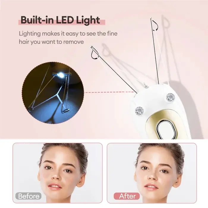Épilateur électrique sans fil pour femme