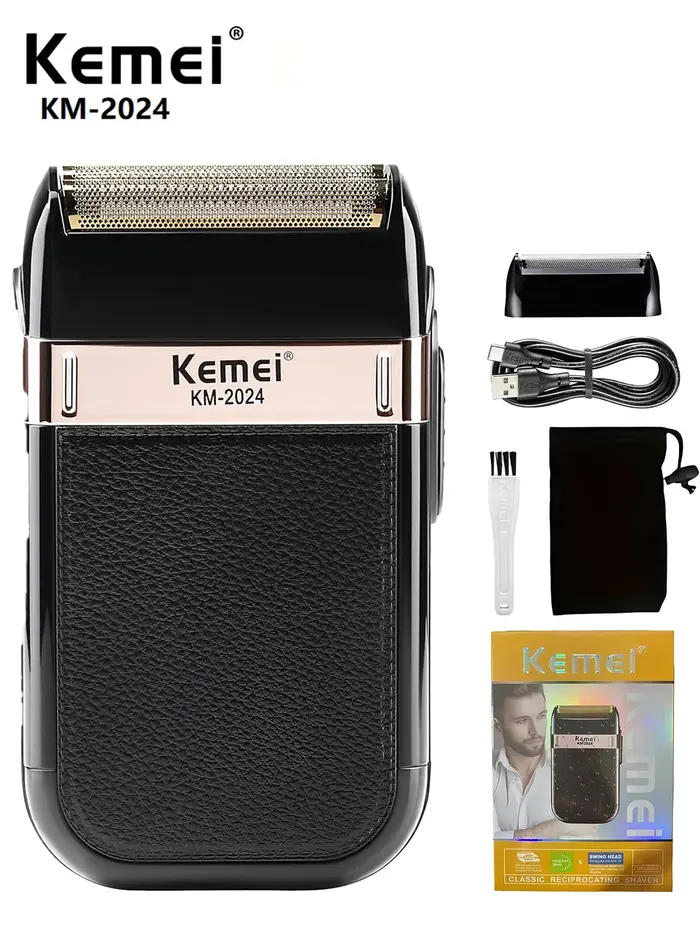 KEMEI rasoir électrique pour hommes
