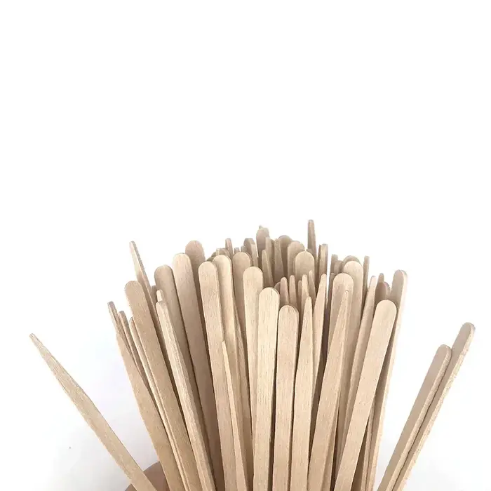 Bâtons d'épilation du corps en bois pour femme