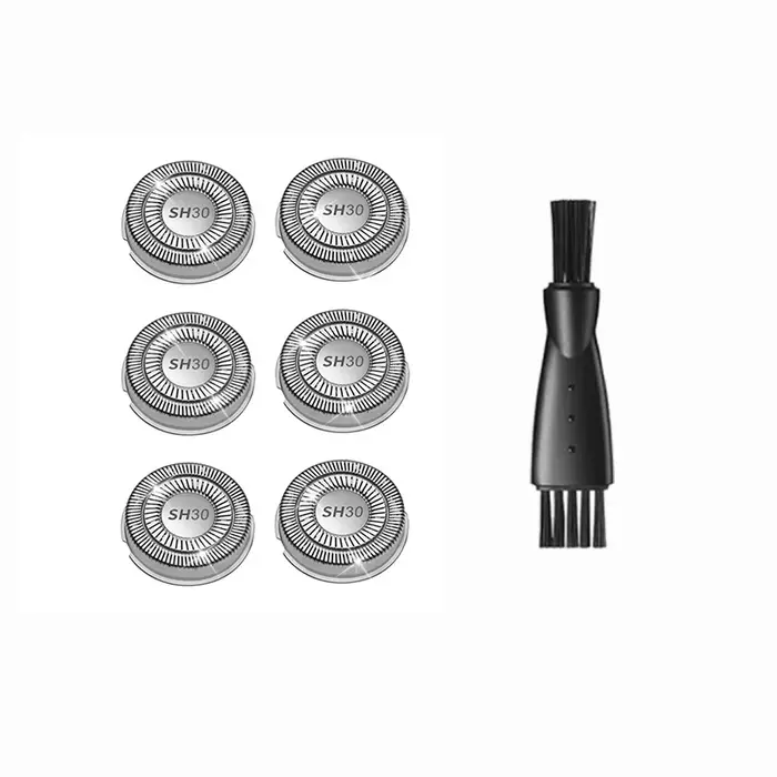 Têtes de rechange SH30 SH50 SH70 SH90, 6 pièces, pour rasoir Philips Norel S7000 S7310 S7370 S7350 S