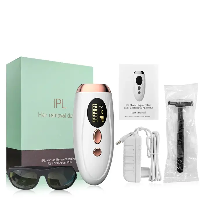 HOMEFISH Laser épilateur IPL épilation pour femmes corps Bikini visage 990000 flashs Permanent indol