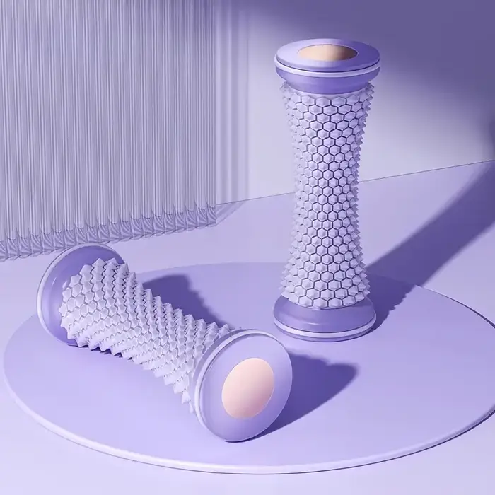 Rouleau masseur de pieds portable : soulagement des tissus profonds pour la fasciite plantaire et la relaxation nerveuse. Cadeau idéal pour soulager la douleur et Reflexo