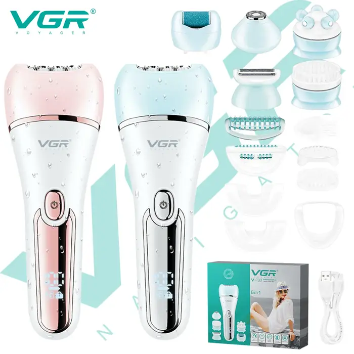 Vgaz733-Épilateur électrique pour femmes