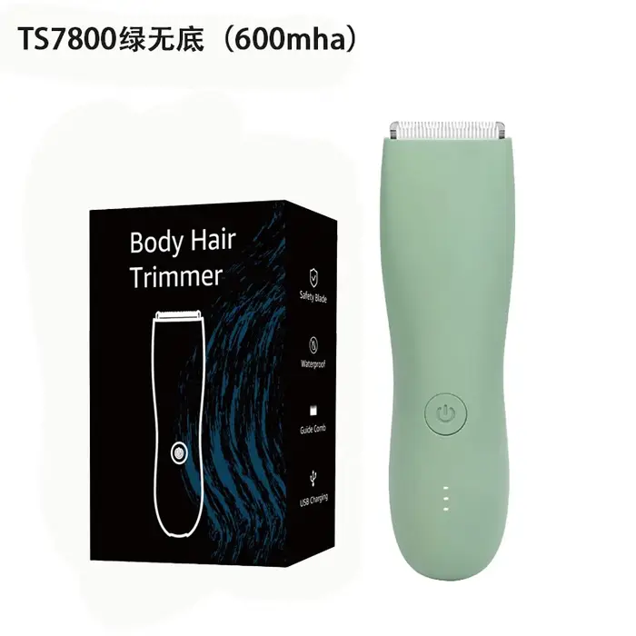 Tondeuse corporelle pour hommes, tondeuse à barbe, visage, cheveux, corps et zones intimes, rasoir c