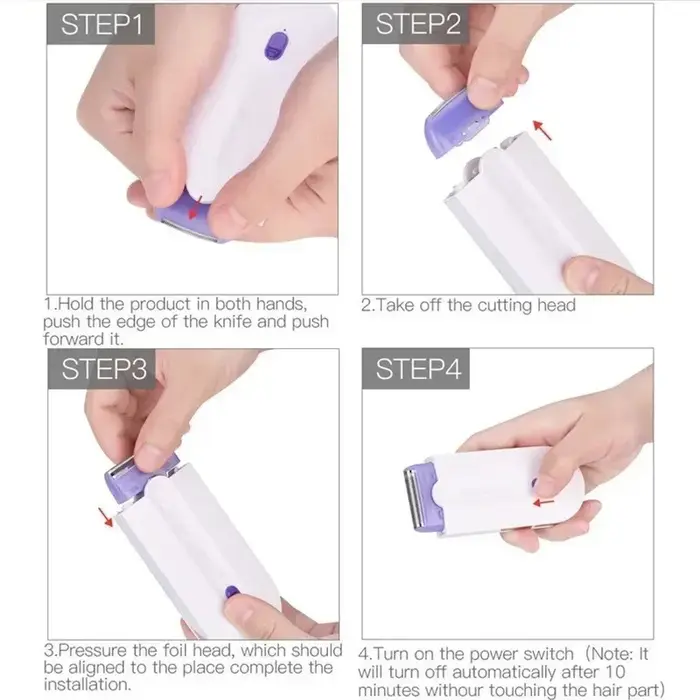 Rasoir électrique pour épilation au Laser, Rechargeable par USB, pour femmes, corps, visage, jambes, Bikini, doux, indolore, voyage à domicile, Portable