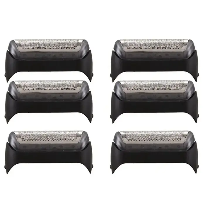 Lame et grille de rasoir B83B-6PCS pour tête de rasoir Braun 20S 10B 20B série 1000