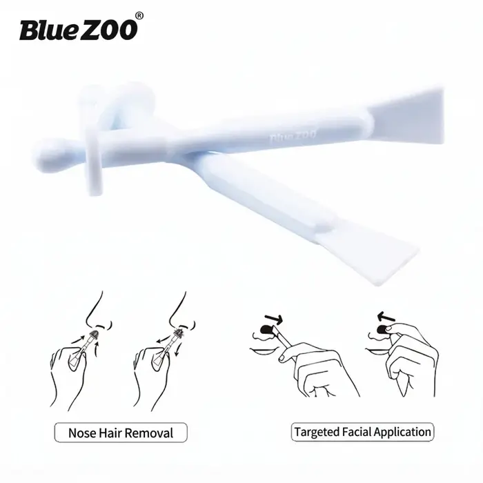 Kit de cire de nez indolore portable pour hommes et femmes