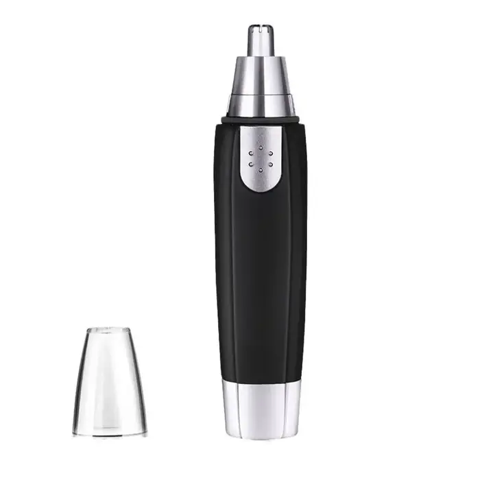 Tondeuse à poils du visage rechargeable 3 en 1, rasoir électrique indolore pour le nez, les oreilles
