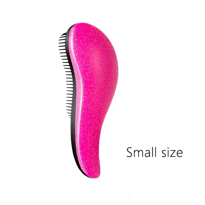 Brosse ergonomique pour épilation douce, adaptée à tous types de cheveux, cheveux humides ou secs po