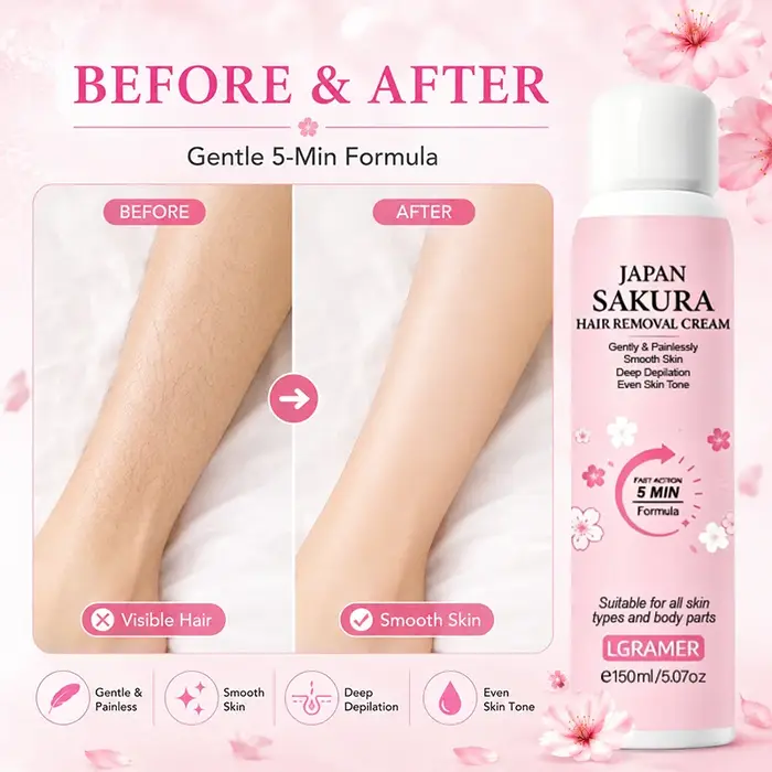Crème dépilatoire pour femmes 150 ml