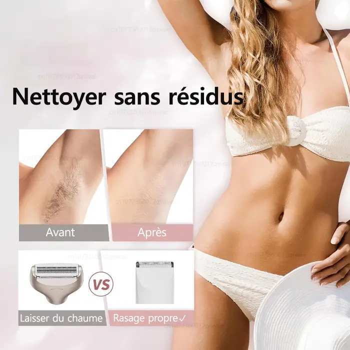 Rasoir électrique pour femmes