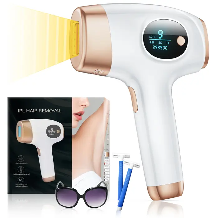 Appareil d'épilation au laser indolore pour hommes et femmes