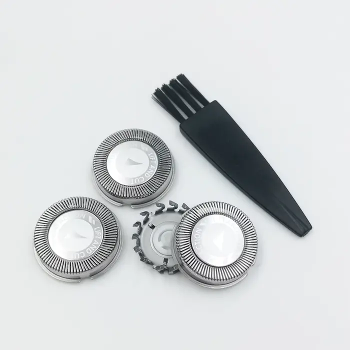 3 têtes de rasoir, lames en aluminium