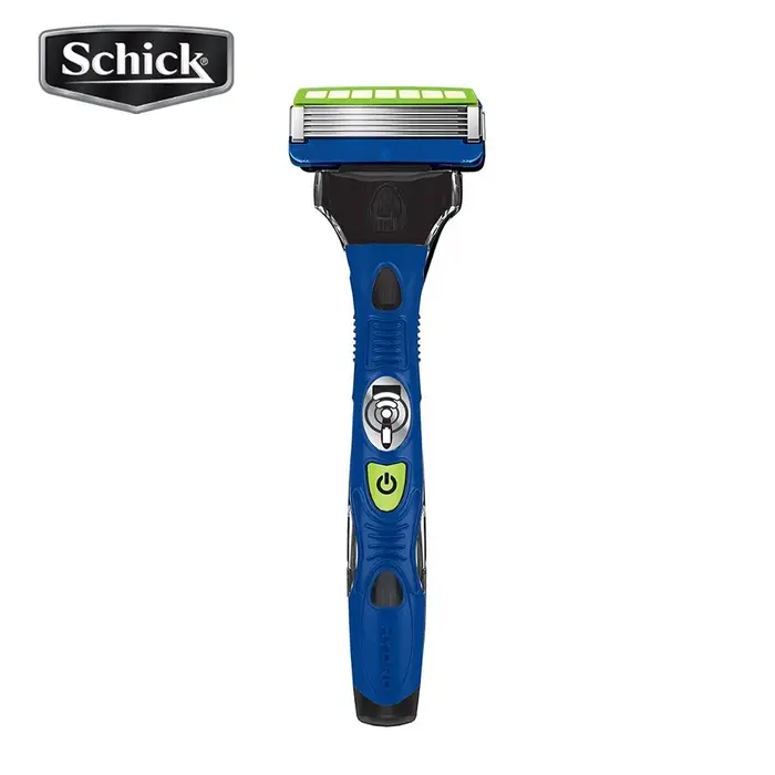 Rasoir SCHICK Hydro 5 Original avec Vibration électrique apaisante lames confortables à 5 couches me