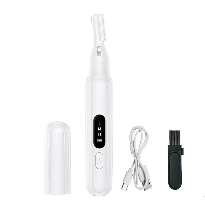 Tondeuse à sourcils électrique, épilateur facial électrique, mini-tondeuse à sourcils portable, raso