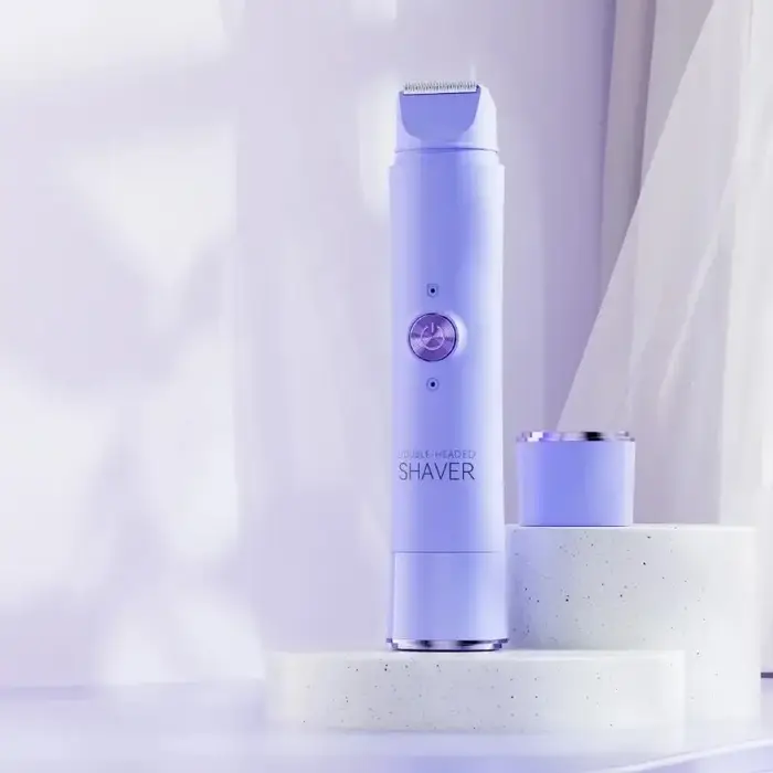 Rasoir électrique rechargeable sans fil 2 en 1, adapté aux femmes – tondeuse bikini à double tête, a