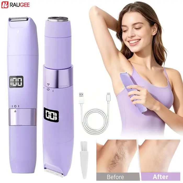 Rasoir électrique rechargeable pour femme