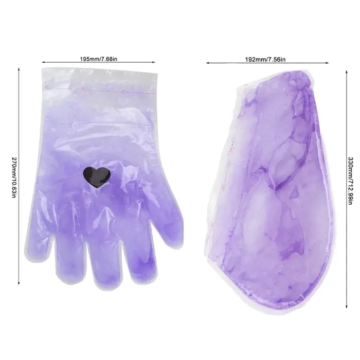 Gants de traitement à la paraffine pour les mains et les pieds