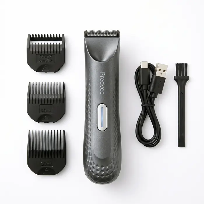 Tondeuse électrique pour cheveux à l'aine pour hommes