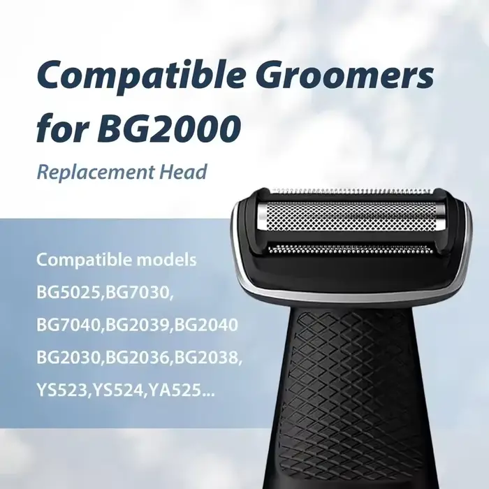 Tête de rasoir Philips Bodygroove Assy BRE620 BG2024 BG2026 BG5020 BG5025 BG2000 BG2020 BG2025 BG2028 BG2030 BG2034/2036