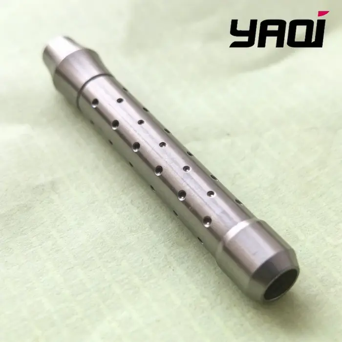 YAQI – manche de rasoir de sécurité en acier inoxydable, longueur 80mm, léger, 59g, outil de rasage 