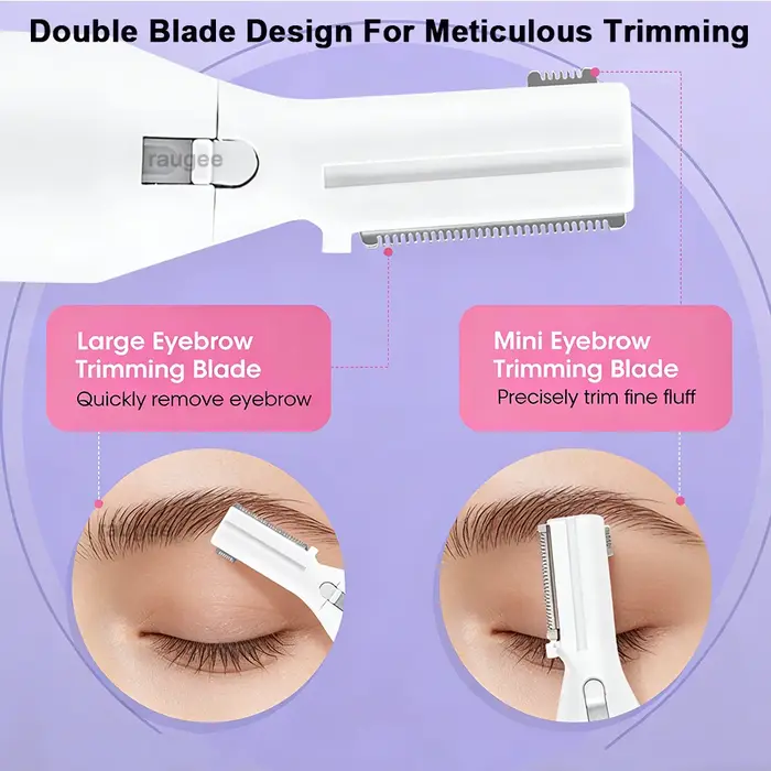 Tondeuse à sourcils électrique
