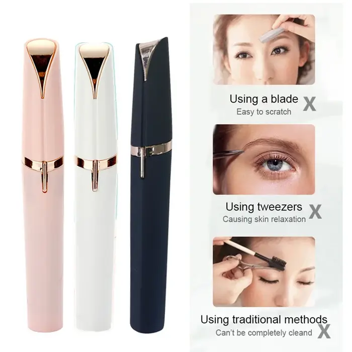 Tondeuse à sourcils électrique pour femmes