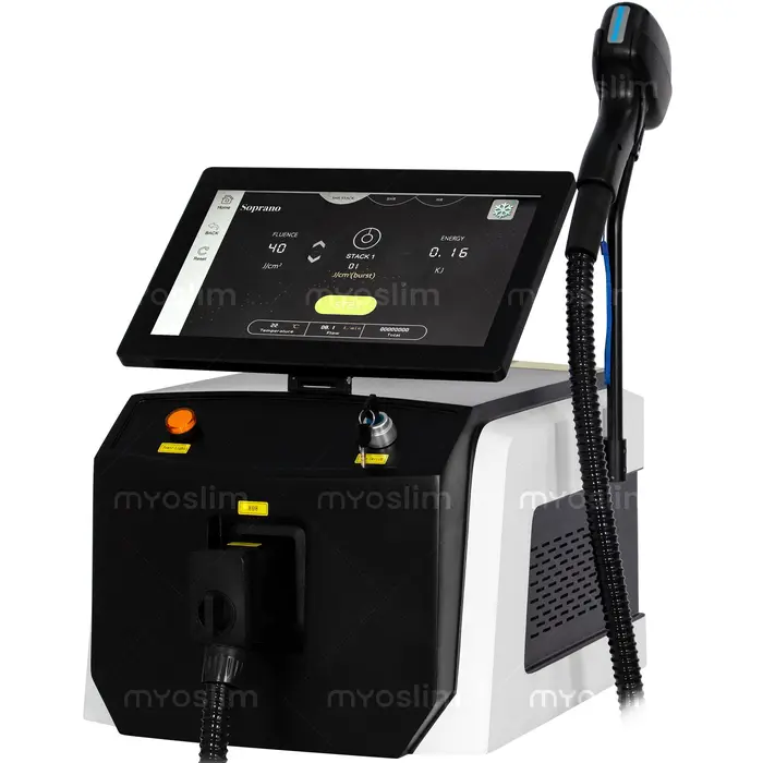 Machine d'épilation au laser à diode FAC 4 longueurs d'onde 755 808 940 1064 nm