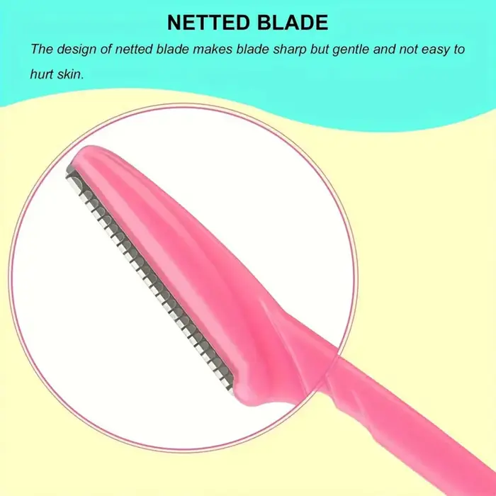 Rasoir à cheveux et housse de protection du visage, rasoir sûr pour tondeuse à sourcils pour femmes 