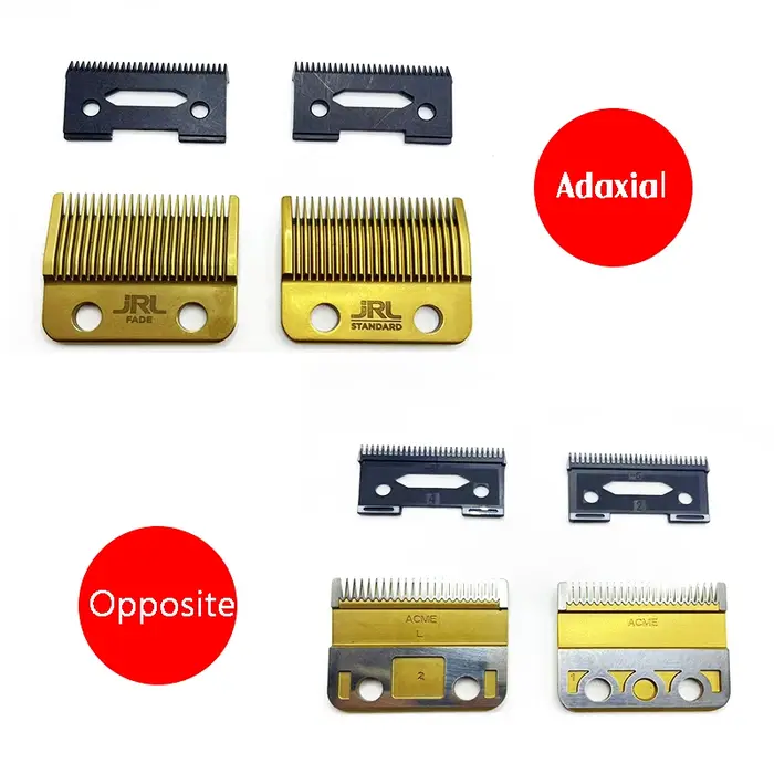 Compatible avec JRL 2020C/2020T tondeuse à cheveux remplacement d'origine lame en alliage de titane performance de coupe efficace