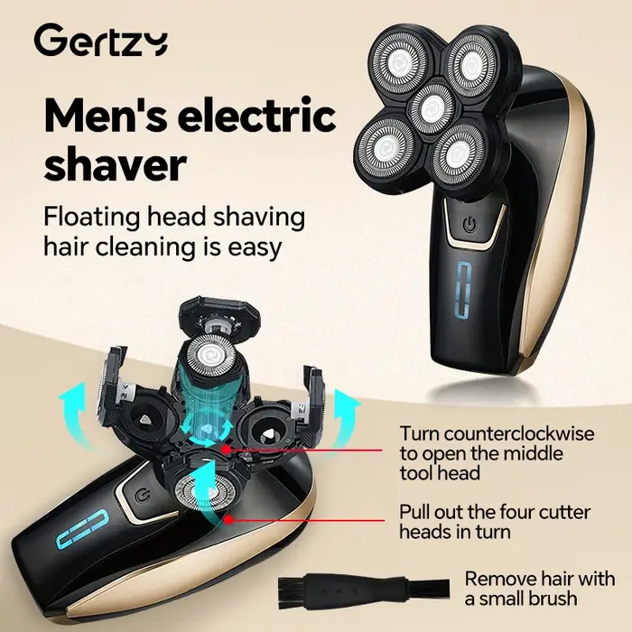 Tondeuse multifonctionnelle cinq en un pour hommes