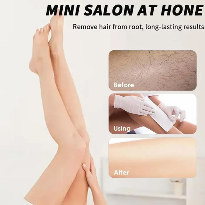 10/50/80/100 pièces de bandes de cire en tissu non-tissé professionnelles pour l'épilation