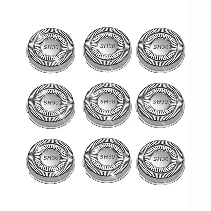 Têtes de rechange SH30 3/6/9 pièces pour rasoirs Philips Norelco séries 3000 2000 1000 Comfortcut