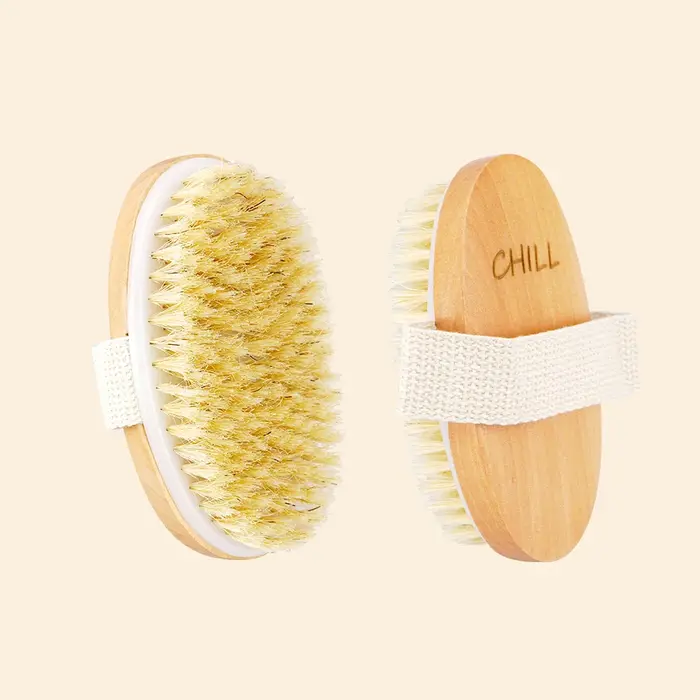 Brosse à cheveux en poils de sanglier pour hommes, brosse à barbe portable, peigne à raser, brosse d